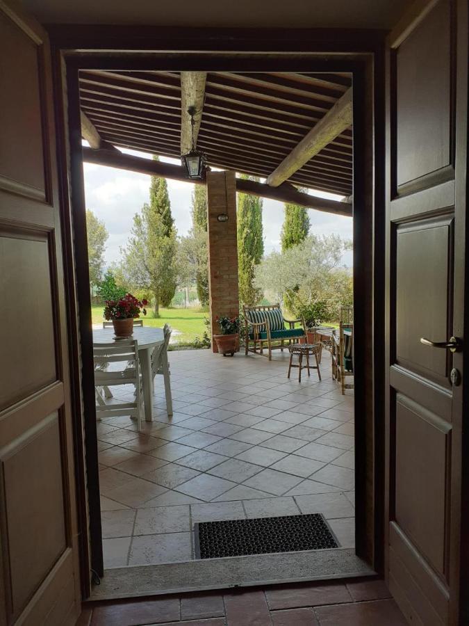 Podere Cacchini Pienza Exteriör bild