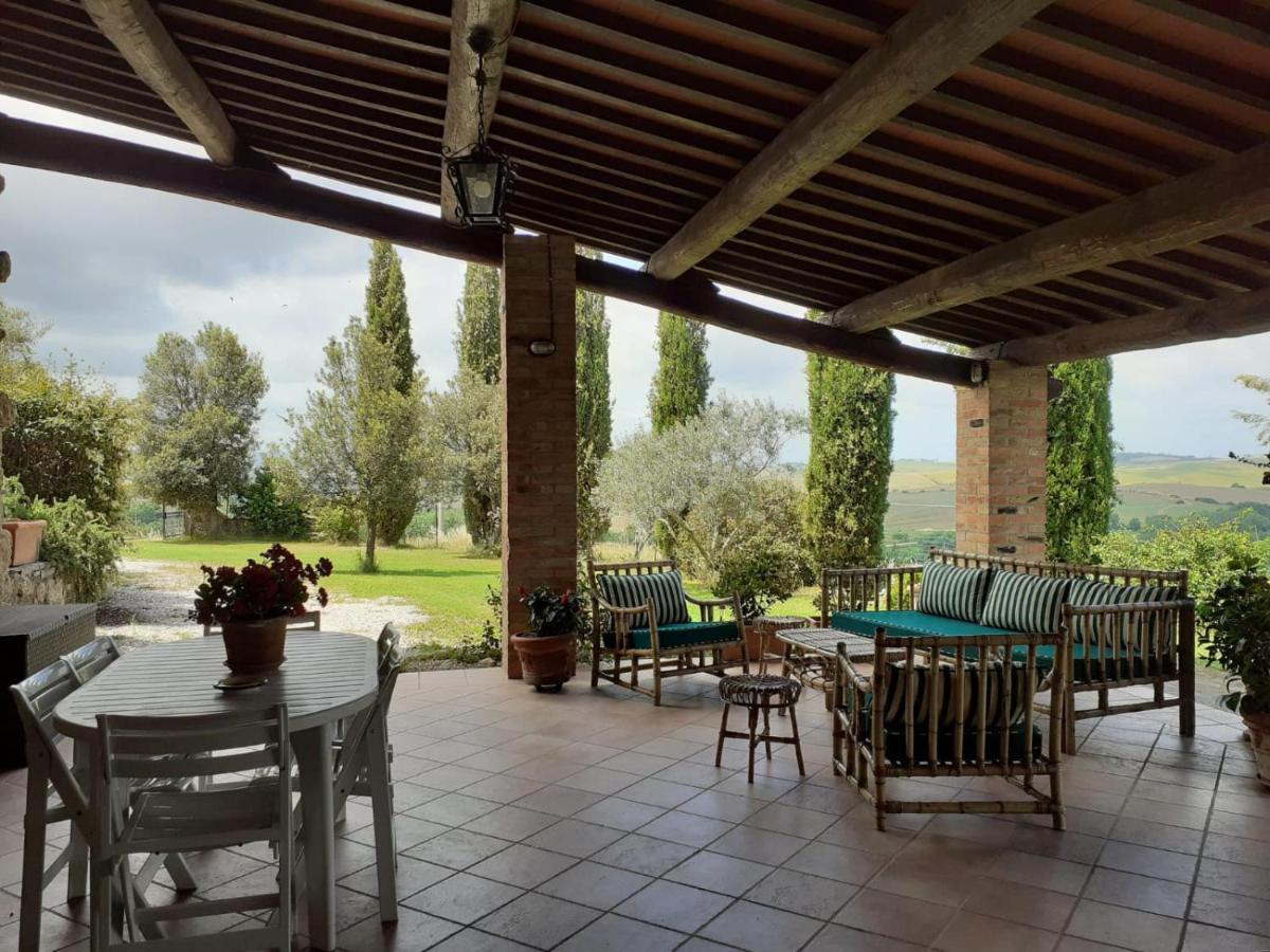 Podere Cacchini Pienza Exteriör bild