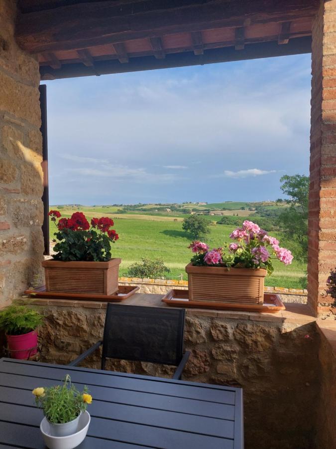 Podere Cacchini Pienza Exteriör bild
