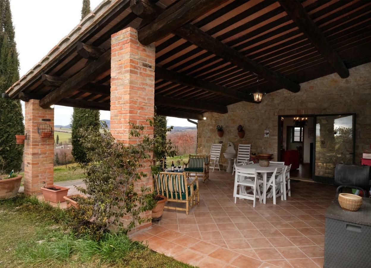 Podere Cacchini Pienza Exteriör bild