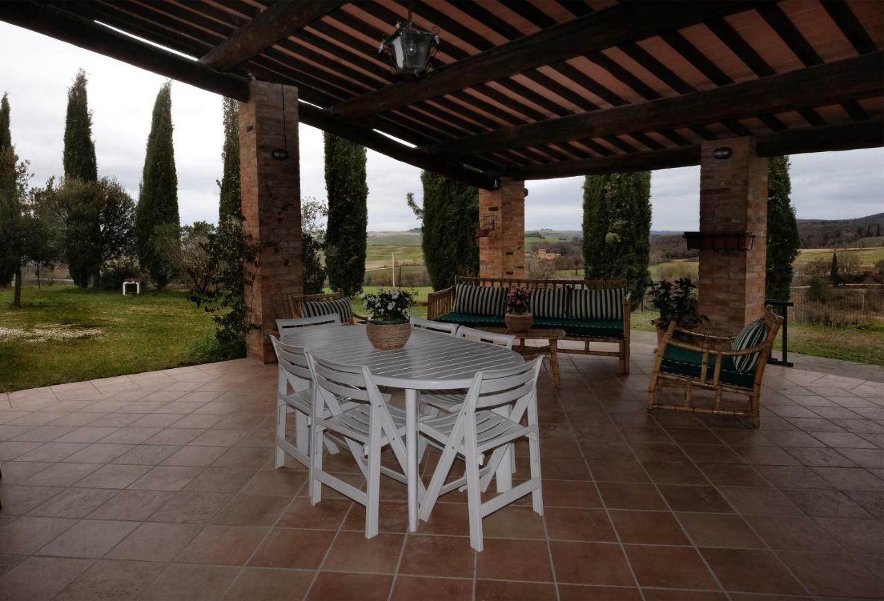 Podere Cacchini Pienza Exteriör bild