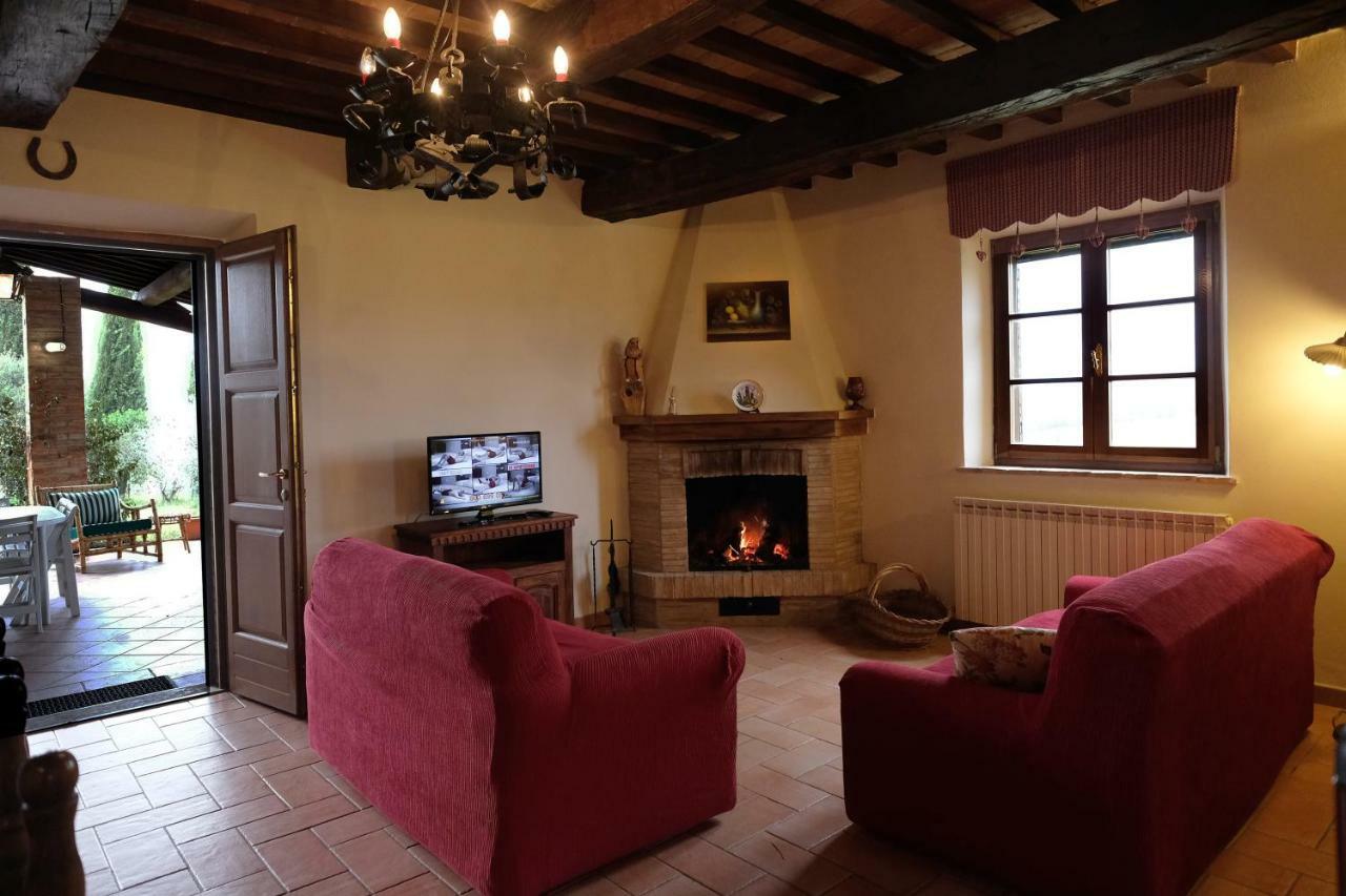 Podere Cacchini Pienza Exteriör bild