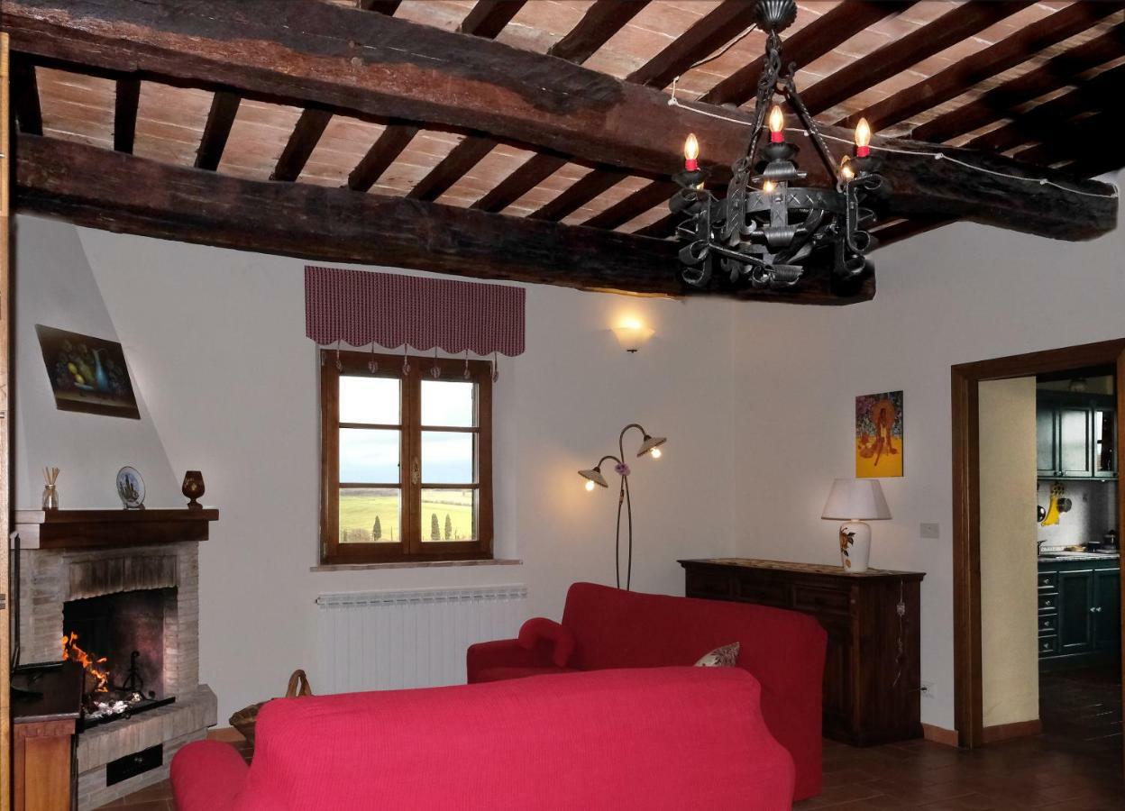 Podere Cacchini Pienza Exteriör bild