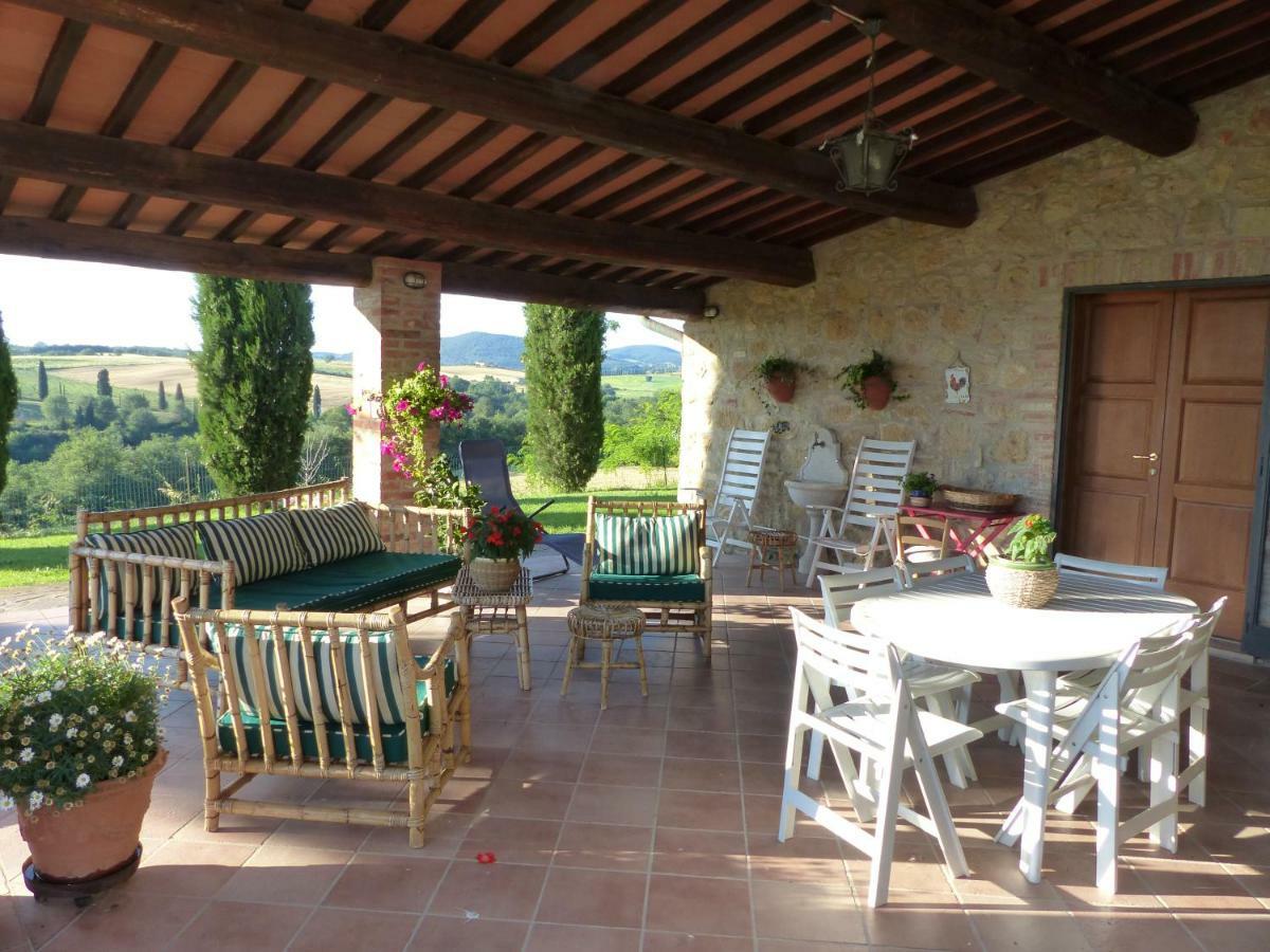 Podere Cacchini Pienza Exteriör bild